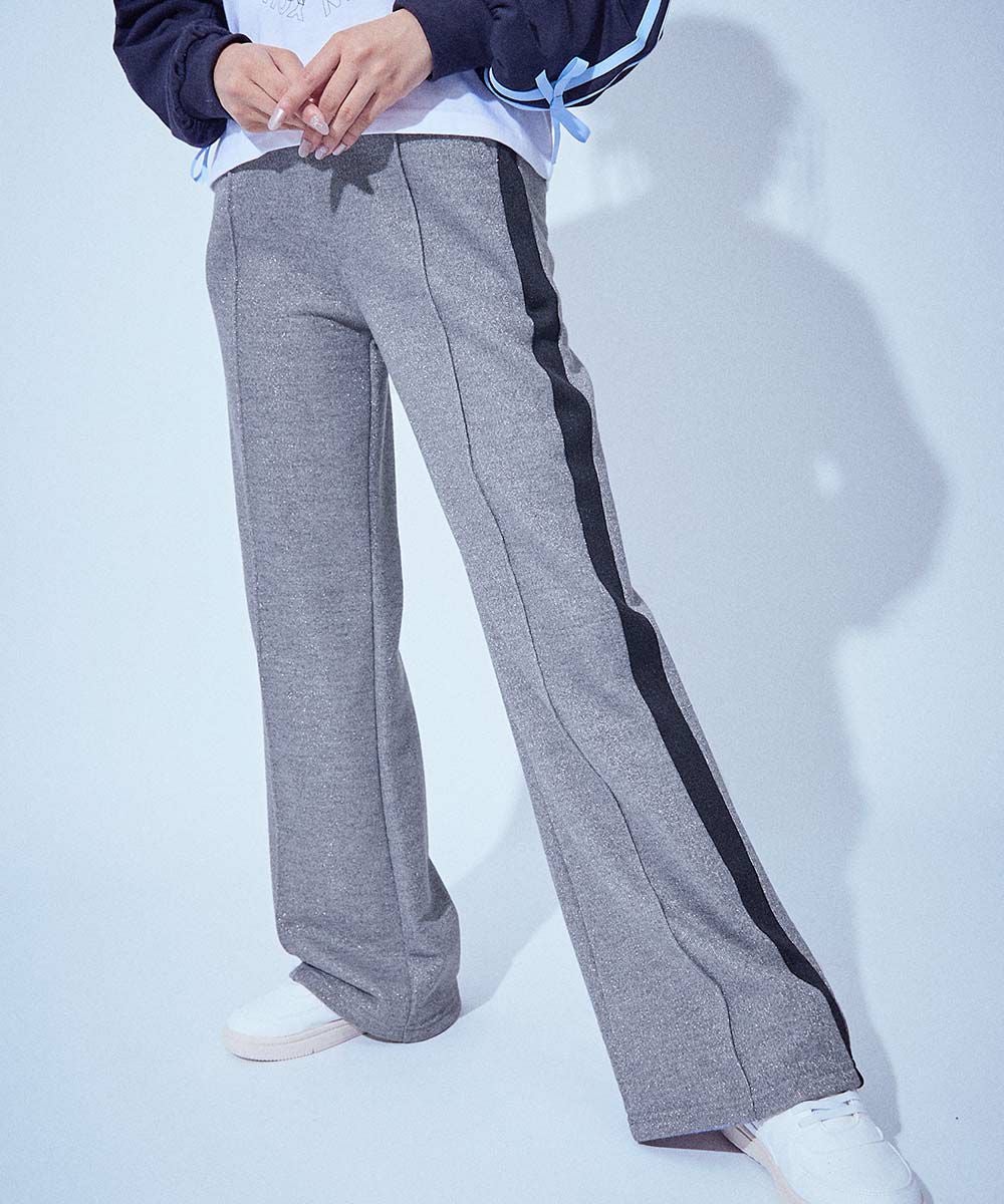 SPECIAL SALE 66%OFF】【chum】キラッとラメ すらっと脚長 フレア