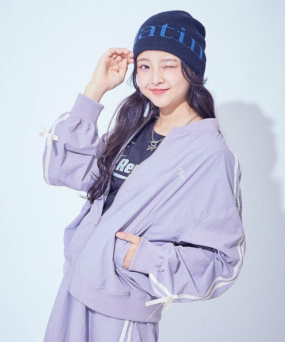 chum】サイドリボン ナイロンジャケット(セットアップ可) | 子供服の