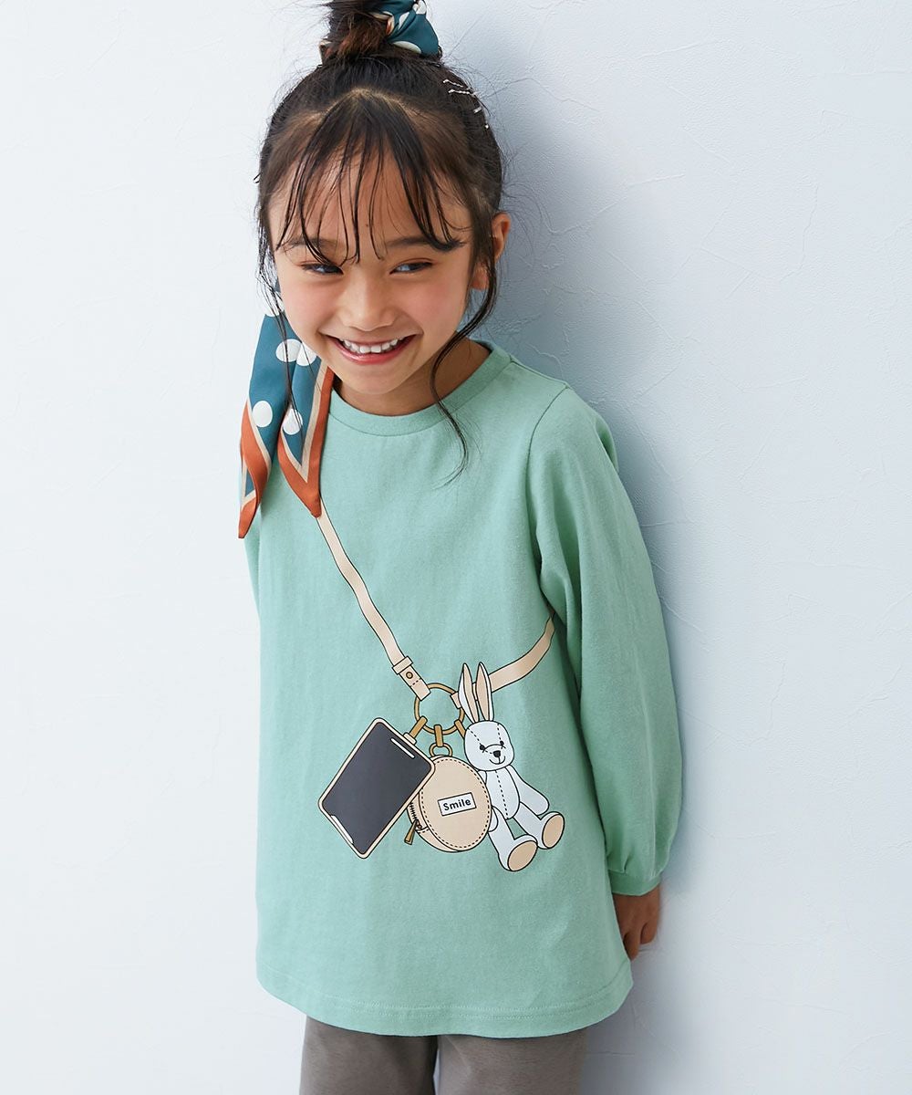SPECIAL SALE 30%OFF】綿100％ デビラボ プリント 長袖チュニック