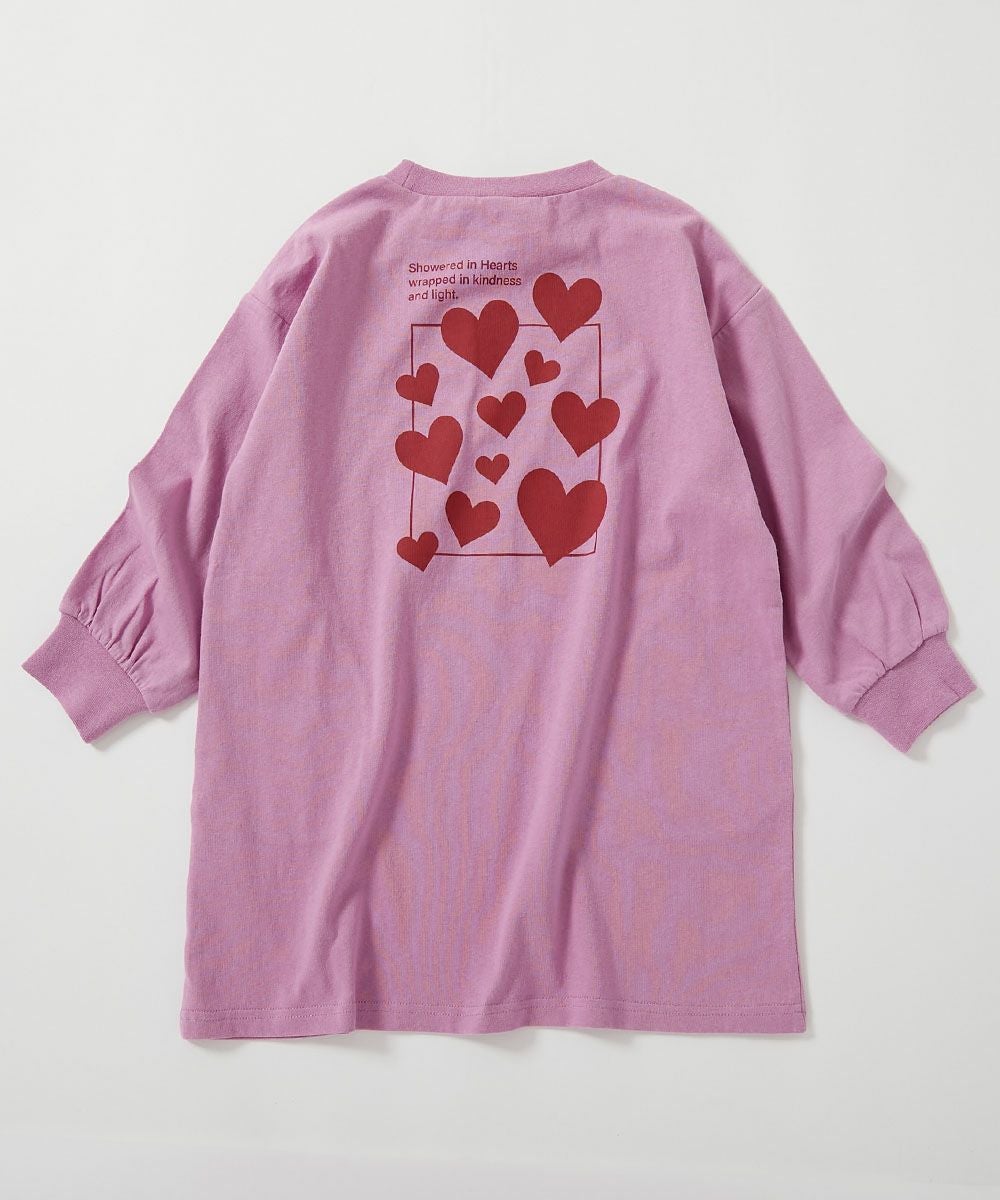 綿100％ デビラボ プリント 長袖ワンピース | 子供服の通販 デビロック