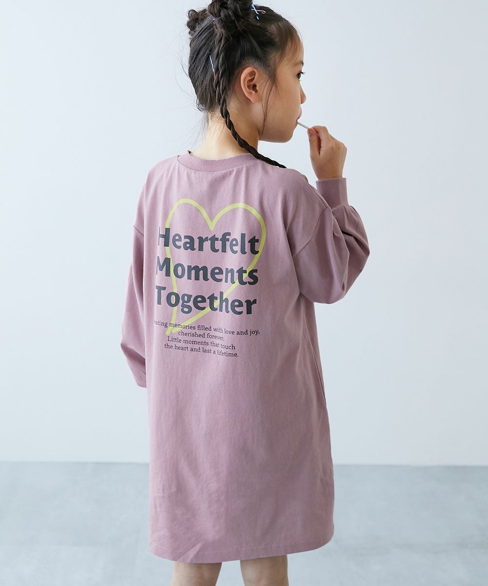 最大43%OFF】綿100％ デビラボ プリント 長袖ワンピース | 子供服の