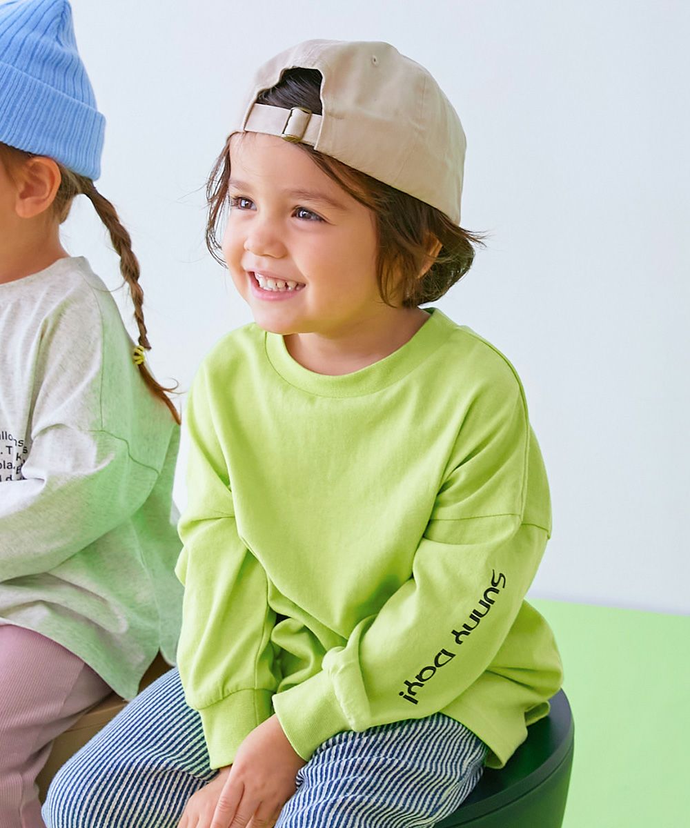 最大10%OFF】【EN-JOY】どっちも前だから1人でお着替え カラフル 長袖T