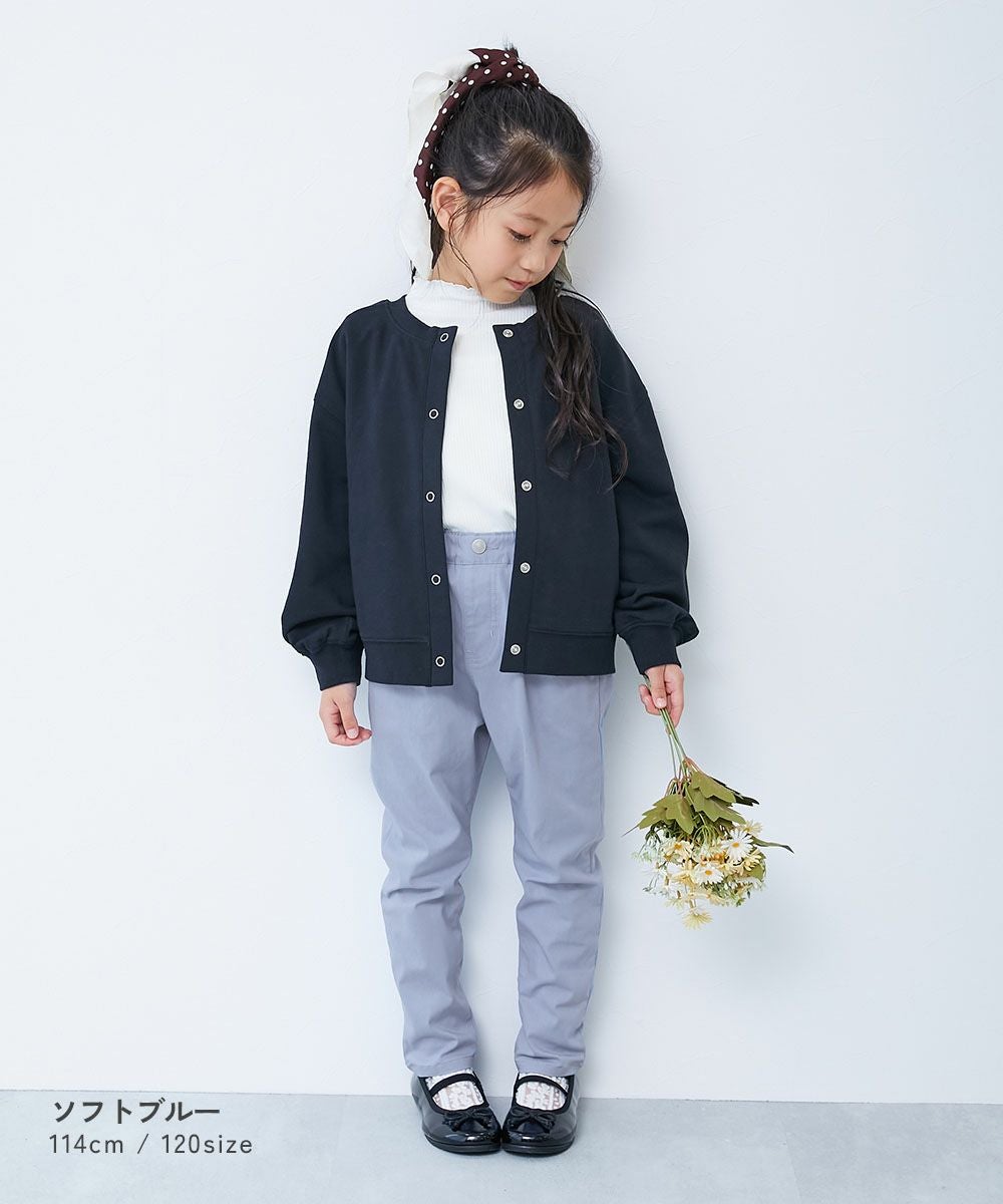 最大16%OFF】よくばりストレッチ ツイル タックパンツ | 子供服の通販