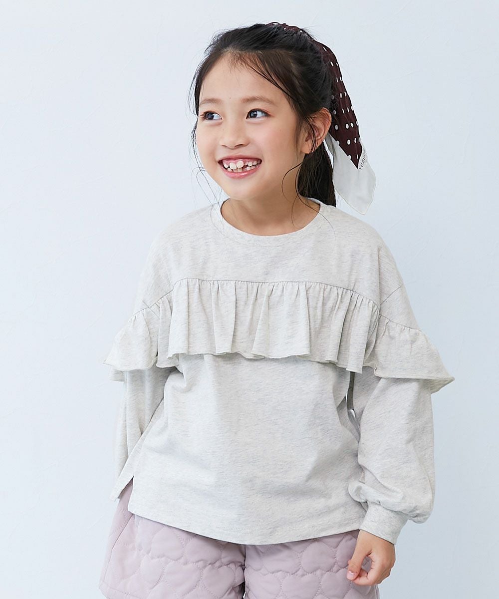 SPECIAL SALE 44%OFF】えらべるフリルアソート ガールズ 長袖Tシャツ
