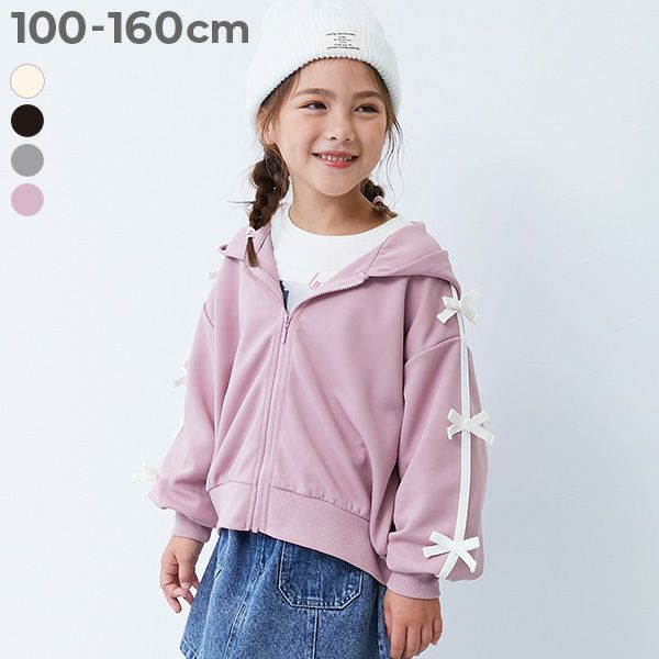 SPECIAL SALE 28%OFF】リボン付き サイドライン おめかし ジップ