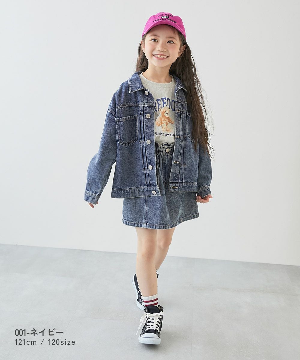 ビッグシルエット デニムジャケット | 子供服の通販 デビロック公式サイト