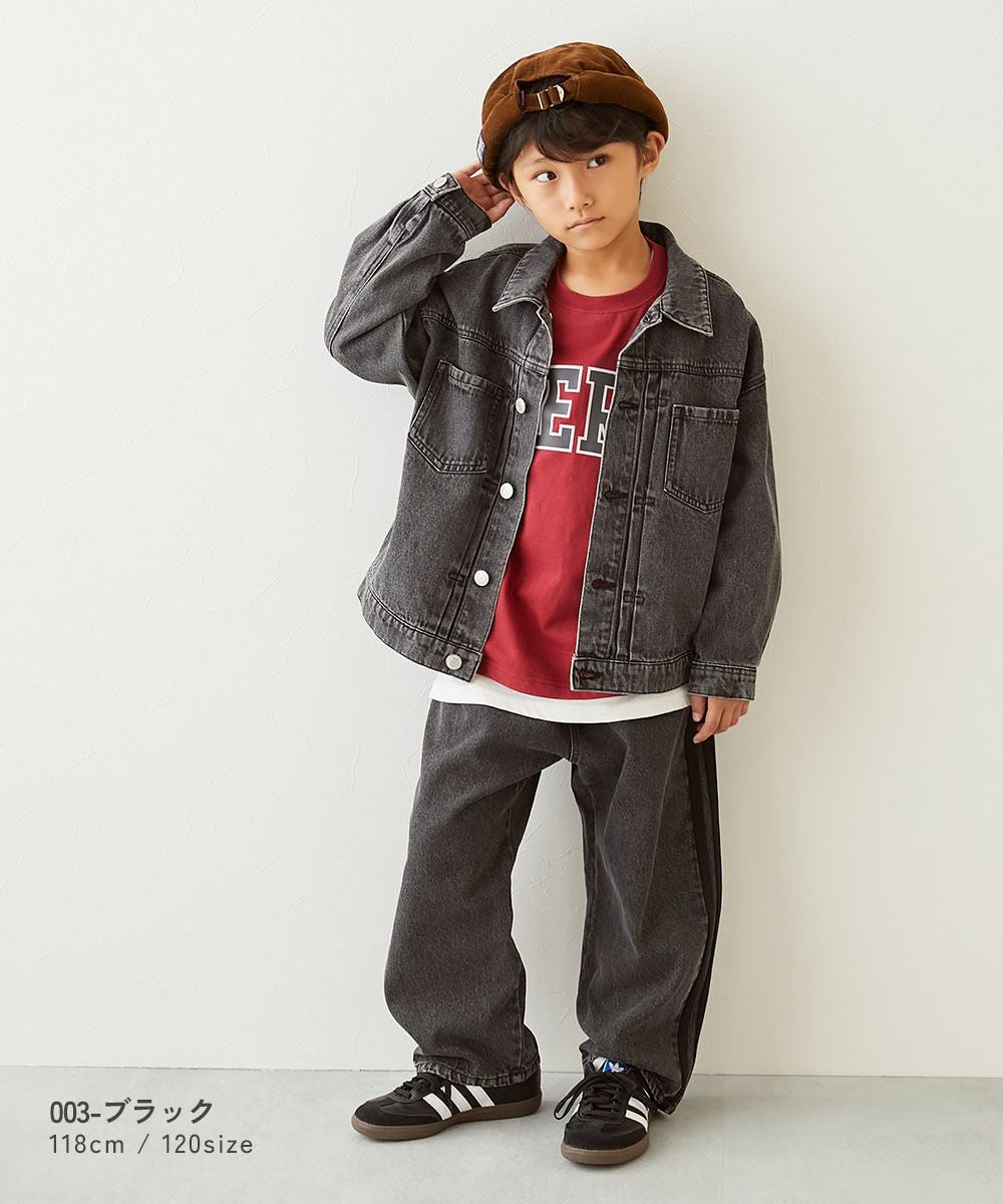 SPECIAL SALE 15%OFF】ビッグシルエット デニムジャケット | 子供服の