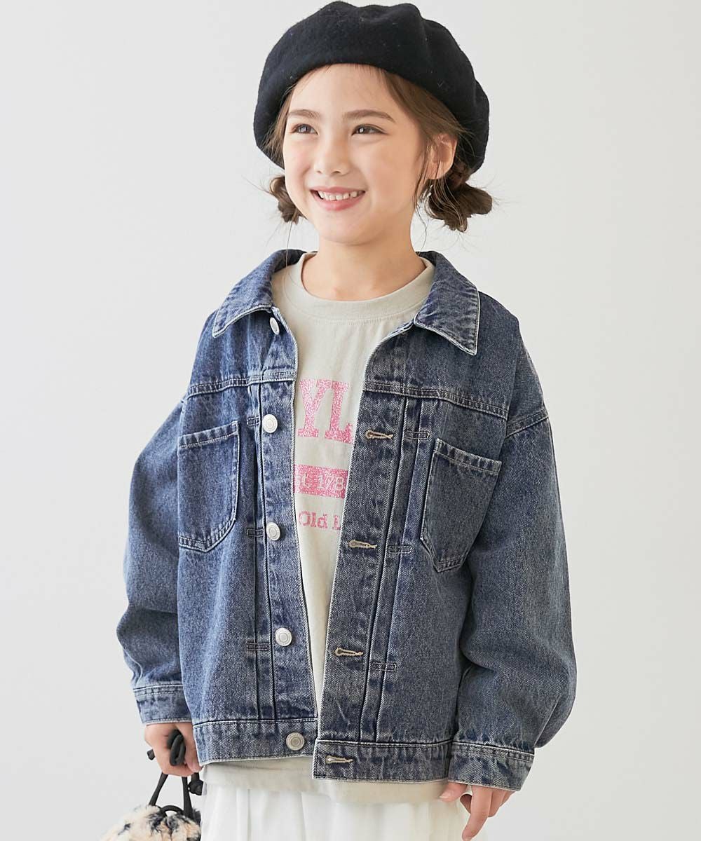 SPECIAL SALE 15%OFF】ビッグシルエット デニムジャケット | 子供服の