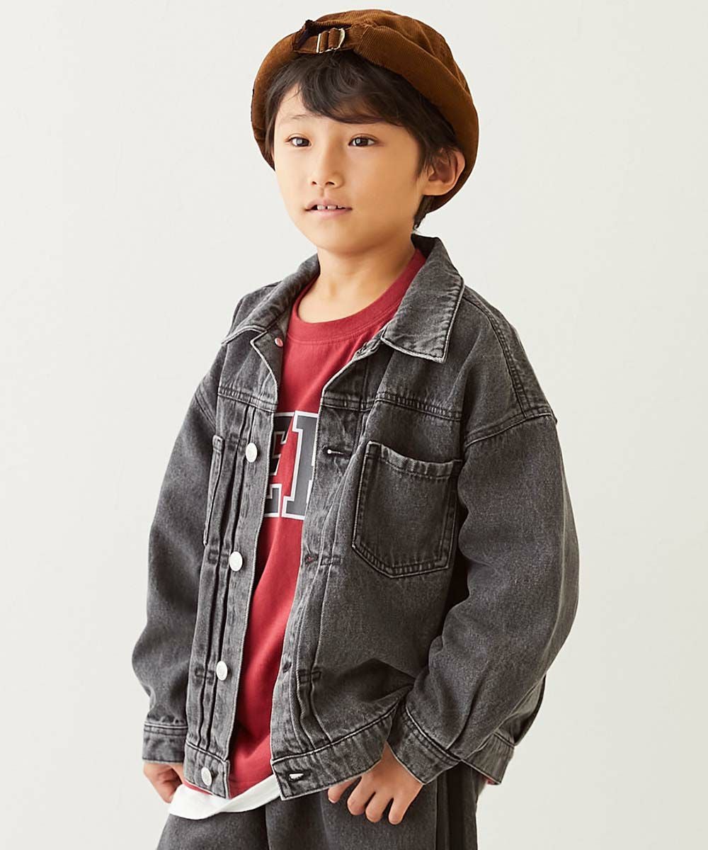 SPECIAL SALE 15%OFF】ビッグシルエット デニムジャケット | 子供服の