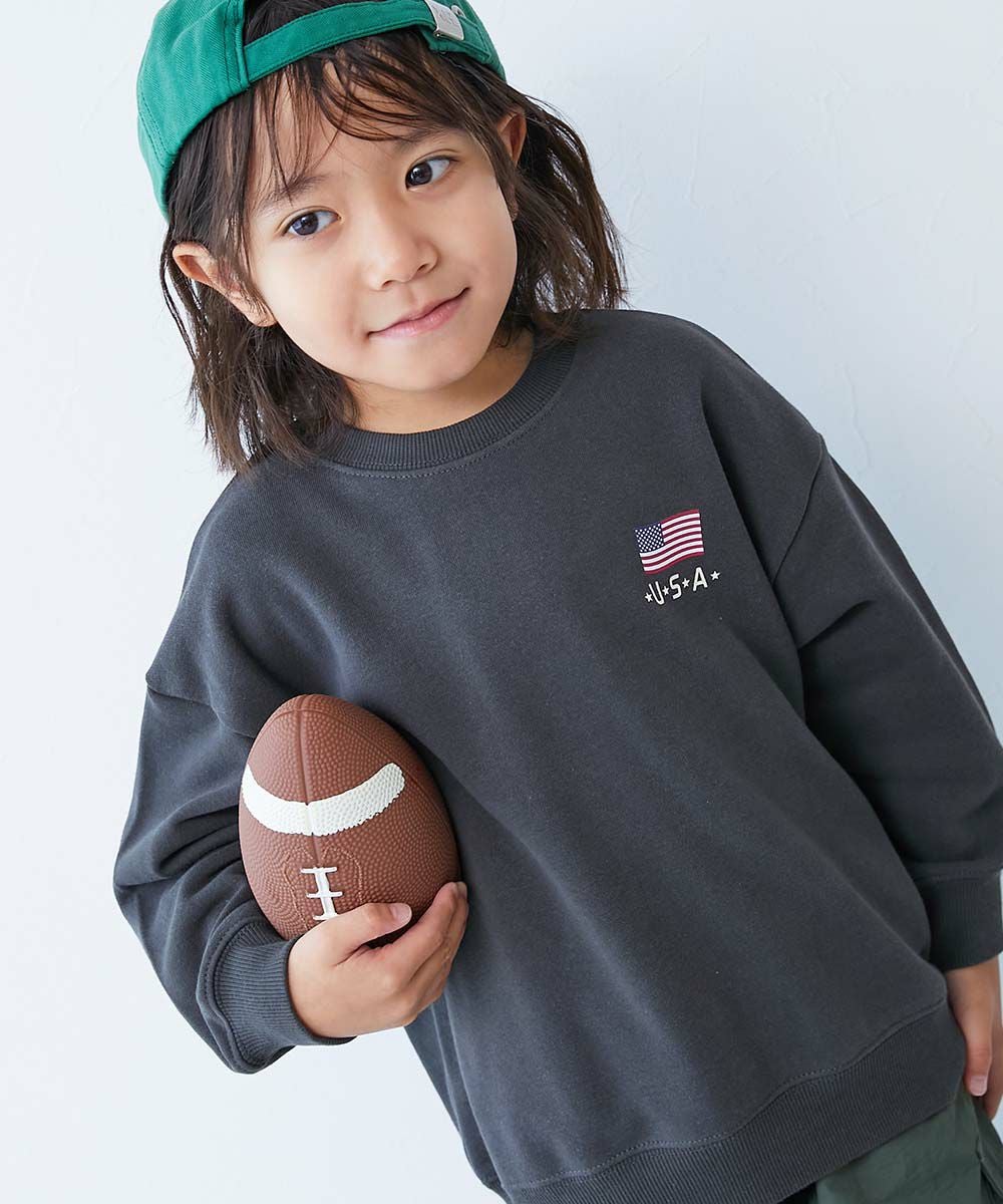最大56%OFF】デビラボ BOXシルエット プリント トレーナー | 子供服の