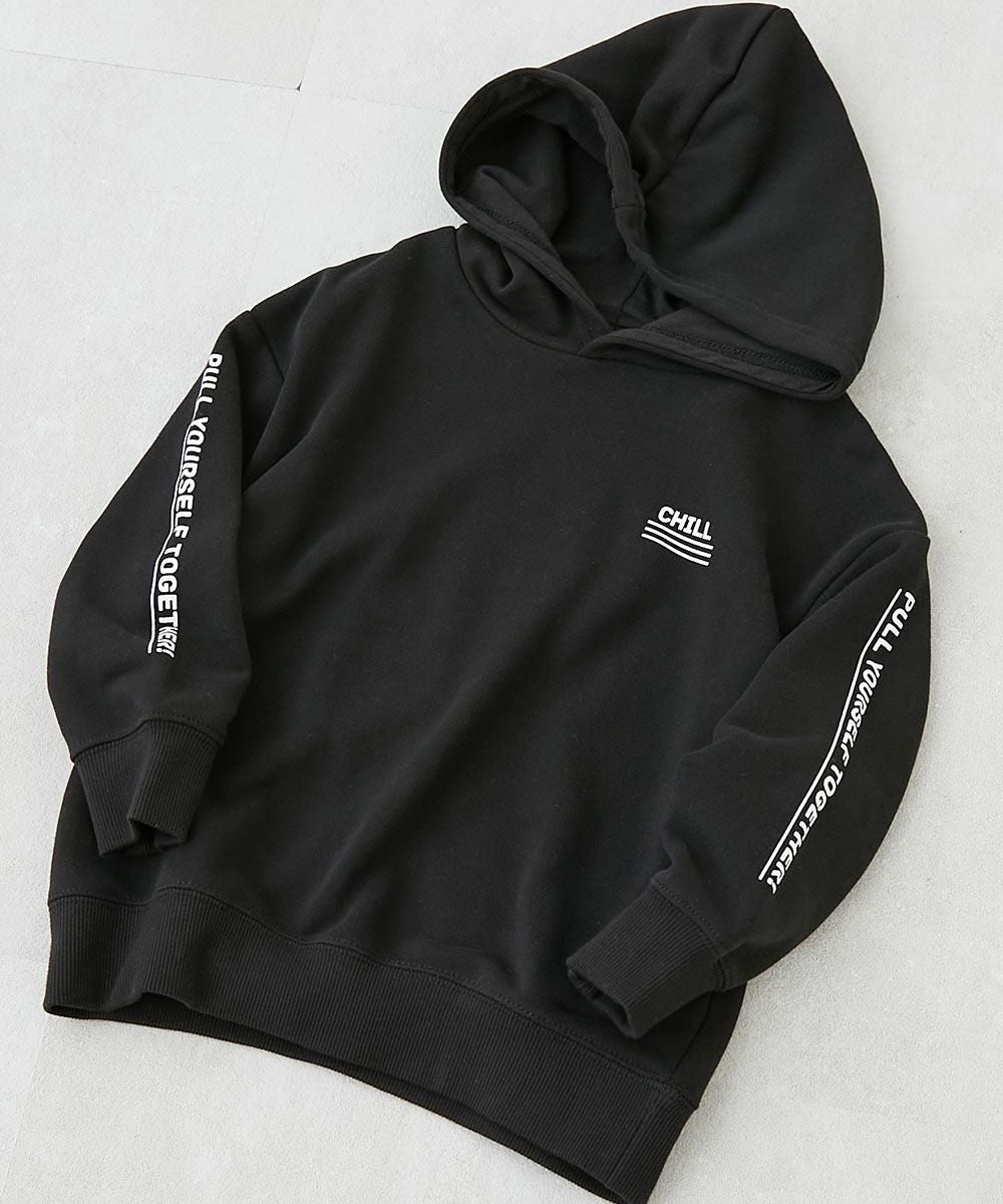 アウトレット SALE 60%OFF/返品不可】デビラボ プリント プルパーカー