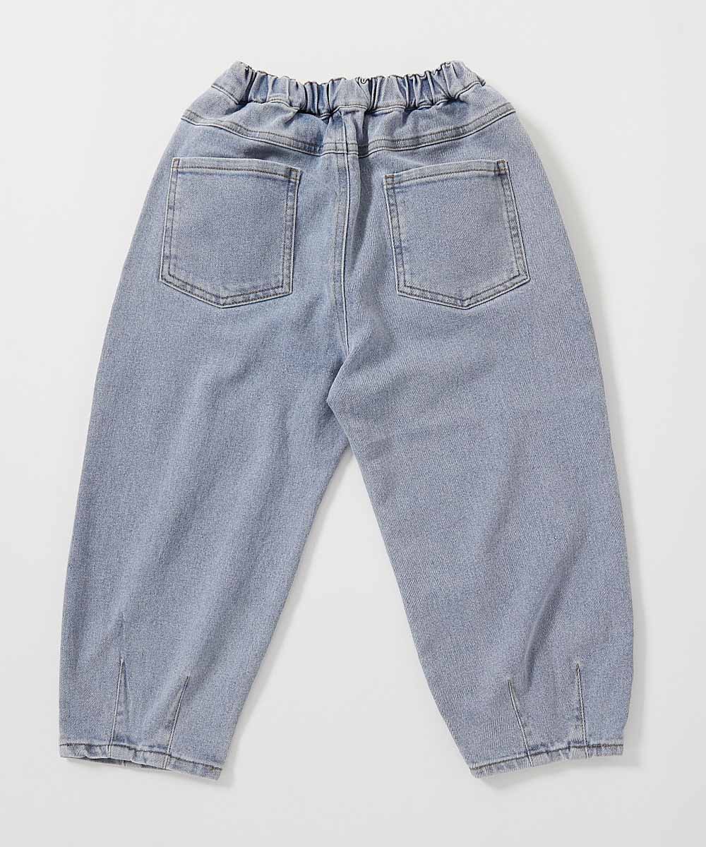 最大9%OFF】ストレッチデニム ルーズタックパンツ | 子供服の通販