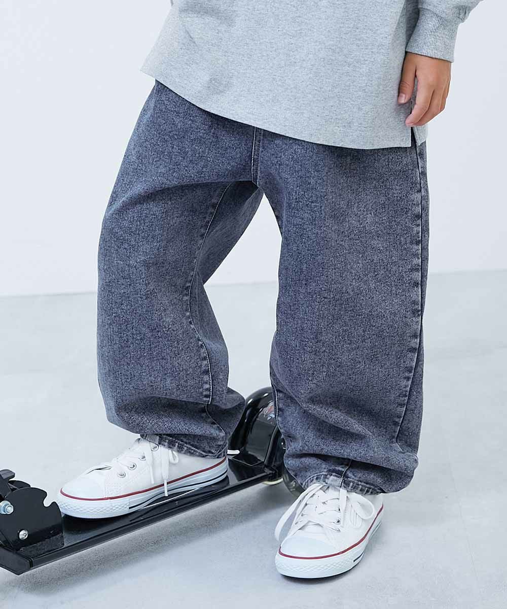 ストレッチデニム ルーズタックパンツ | 子供服の通販 デビロック公式