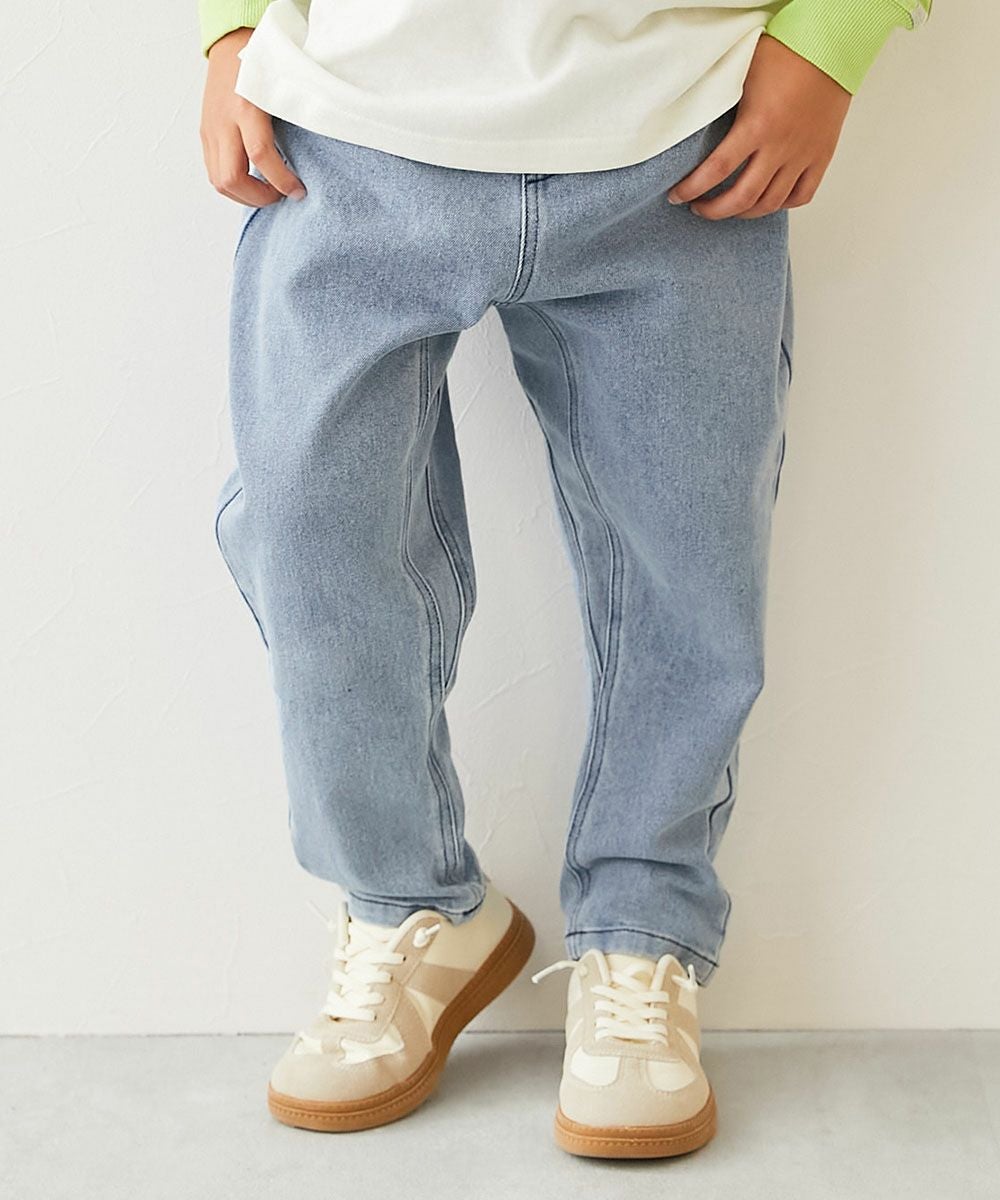 最大16%OFF】ストレッチデニム ペグトップパンツ | 子供服の通販