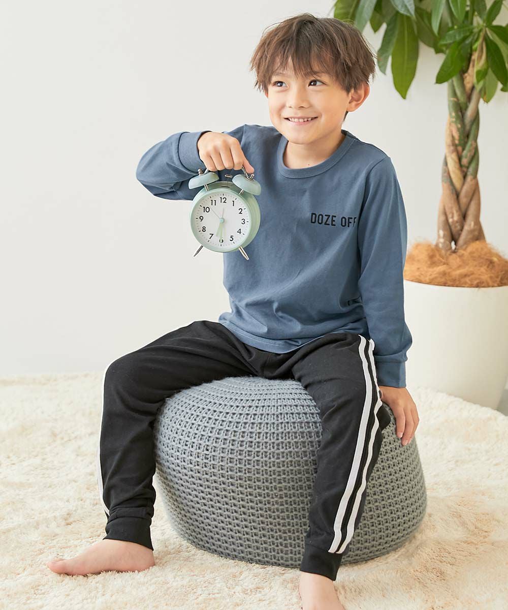 最大50%OFF】綿100％ デビラボ ROOM 長袖パジャマ | 子供服の通販