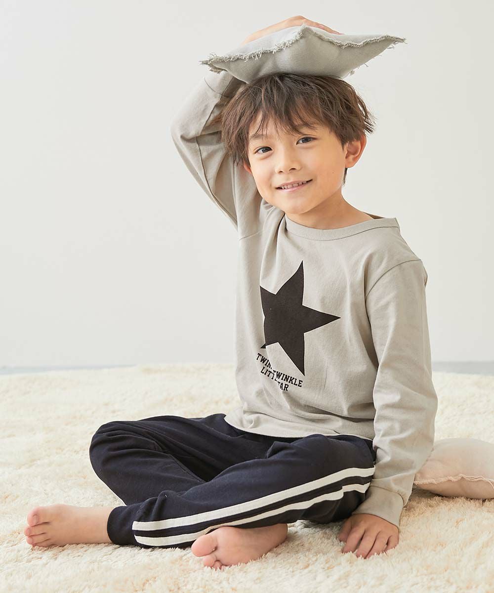 最大50%OFF】綿100％ デビラボ ROOM 長袖パジャマ | 子供服の通販