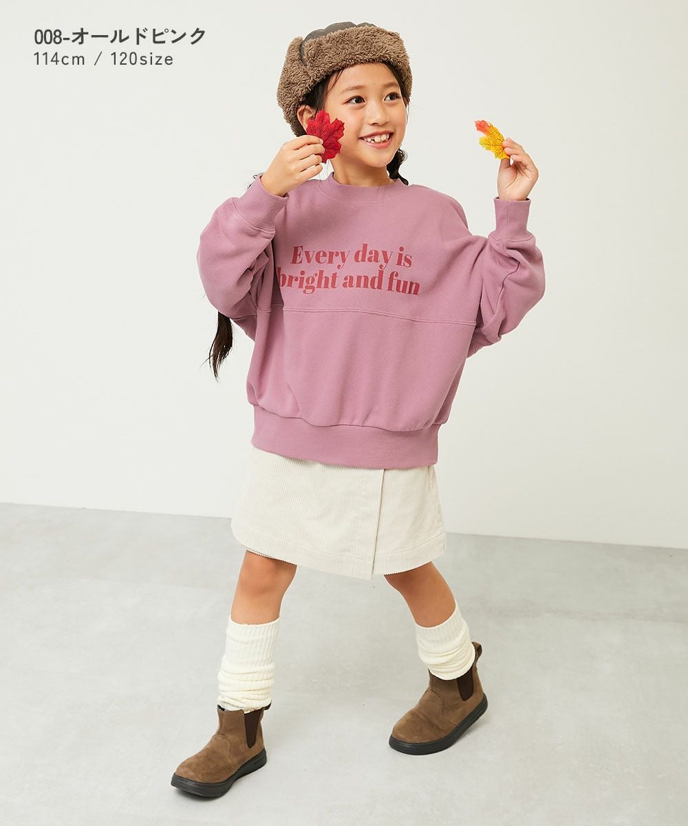 アウトレット SALE 50%OFF/返品不可】まいにち着たい BIGロゴ オーバー