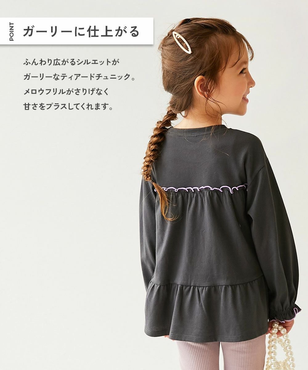 SPECIAL SALE 50%OFF】ふんわり ティアード チュニック | 子供服の通販