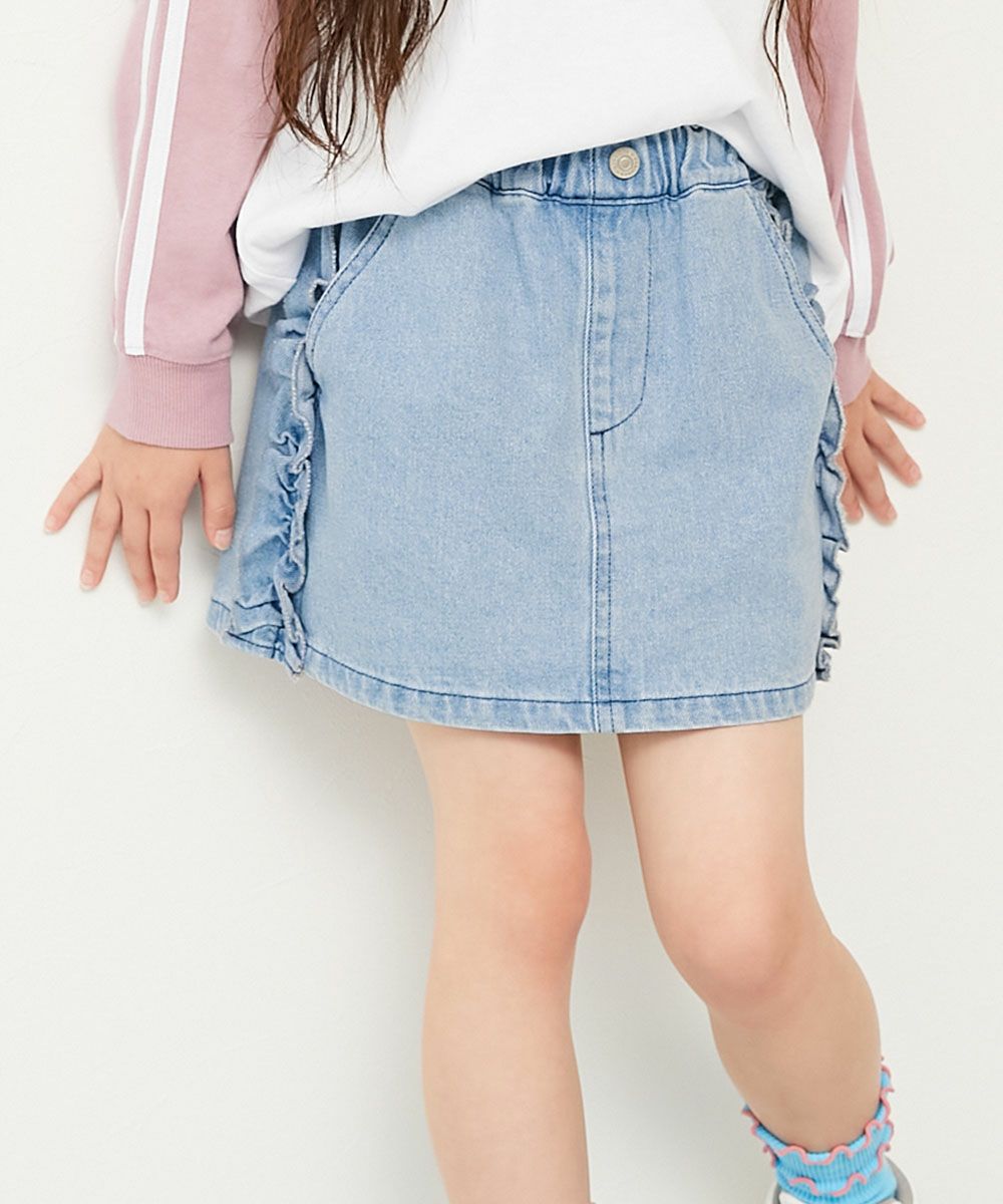 SPECIAL SALE 7%OFF】【セットアップ可能】おめかし デニム フリル