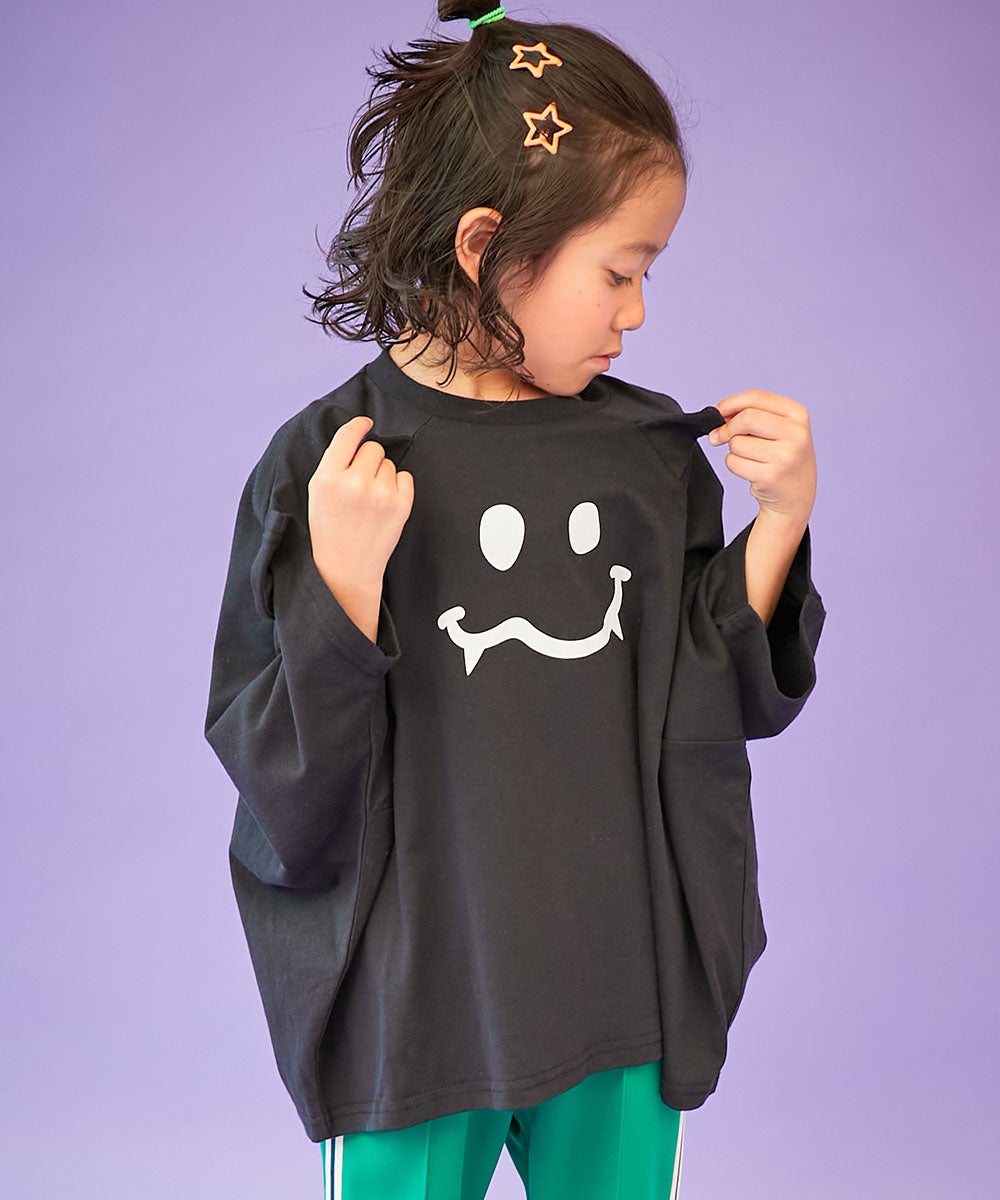 ハロウィン なりきりデザイン スーパーBIGシルエット 長袖Tシャツ