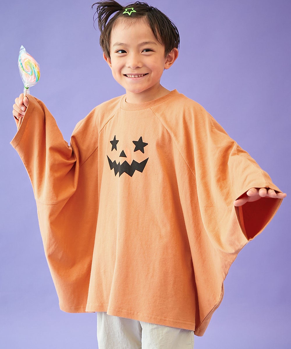 ハロウィン なりきりデザイン スーパーBIGシルエット 長袖Tシャツ