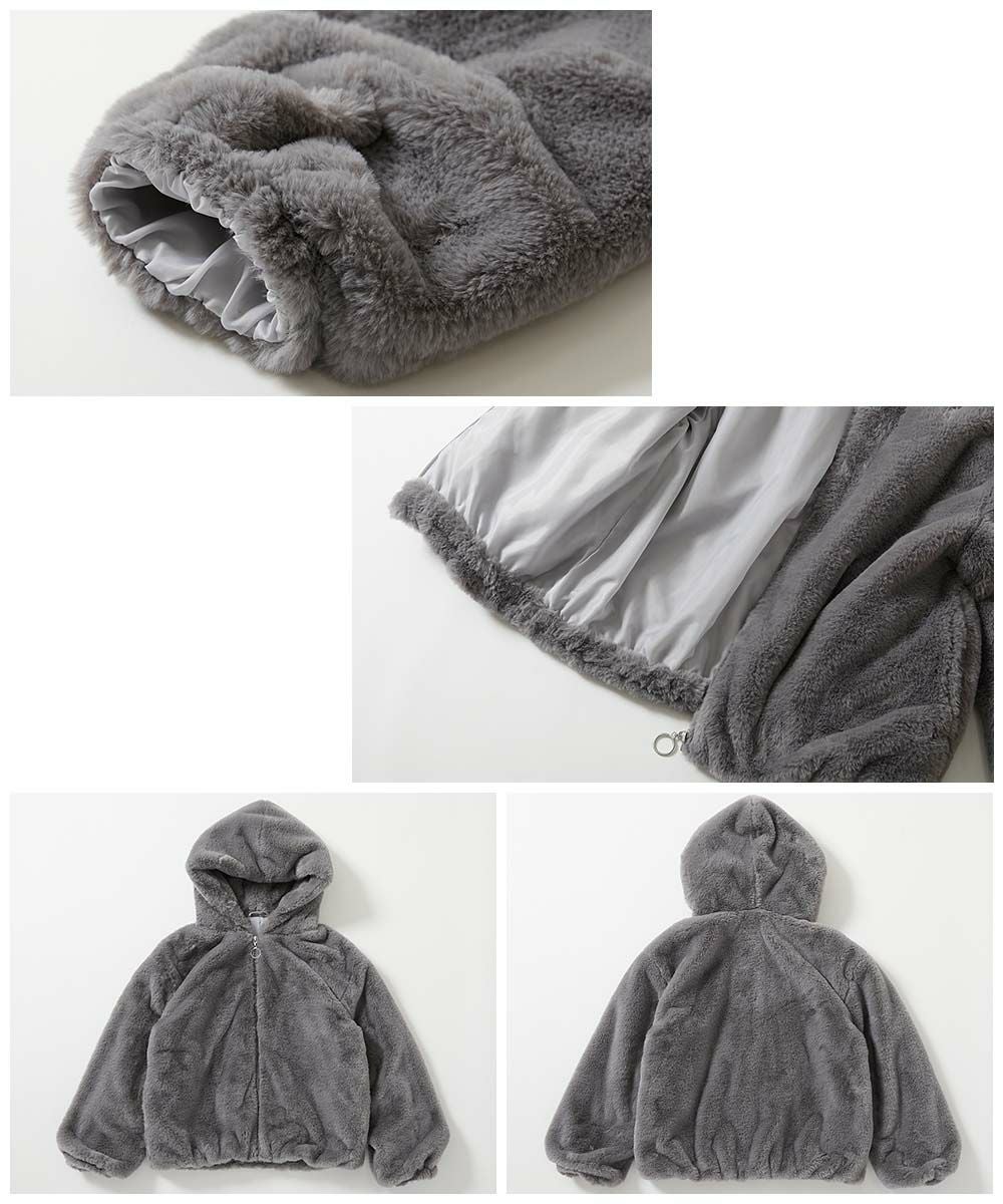 アウトレット SALE 66%OFF/返品不可】【chum】ふわふわ リングジップ