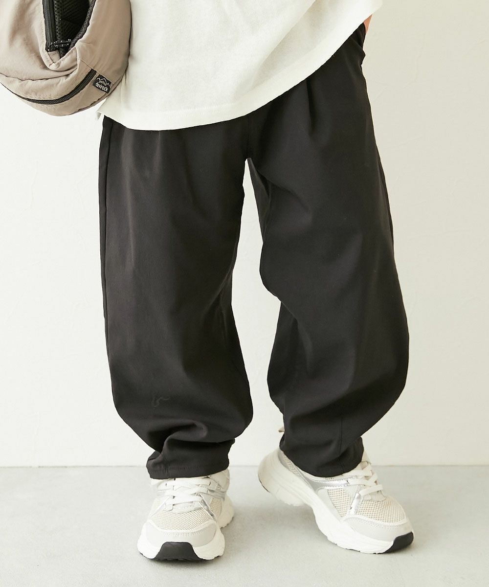 SuRuRu スルル 3こ よくばりストレッチ ツイル ルーズタックパンツ | 子供服の通販