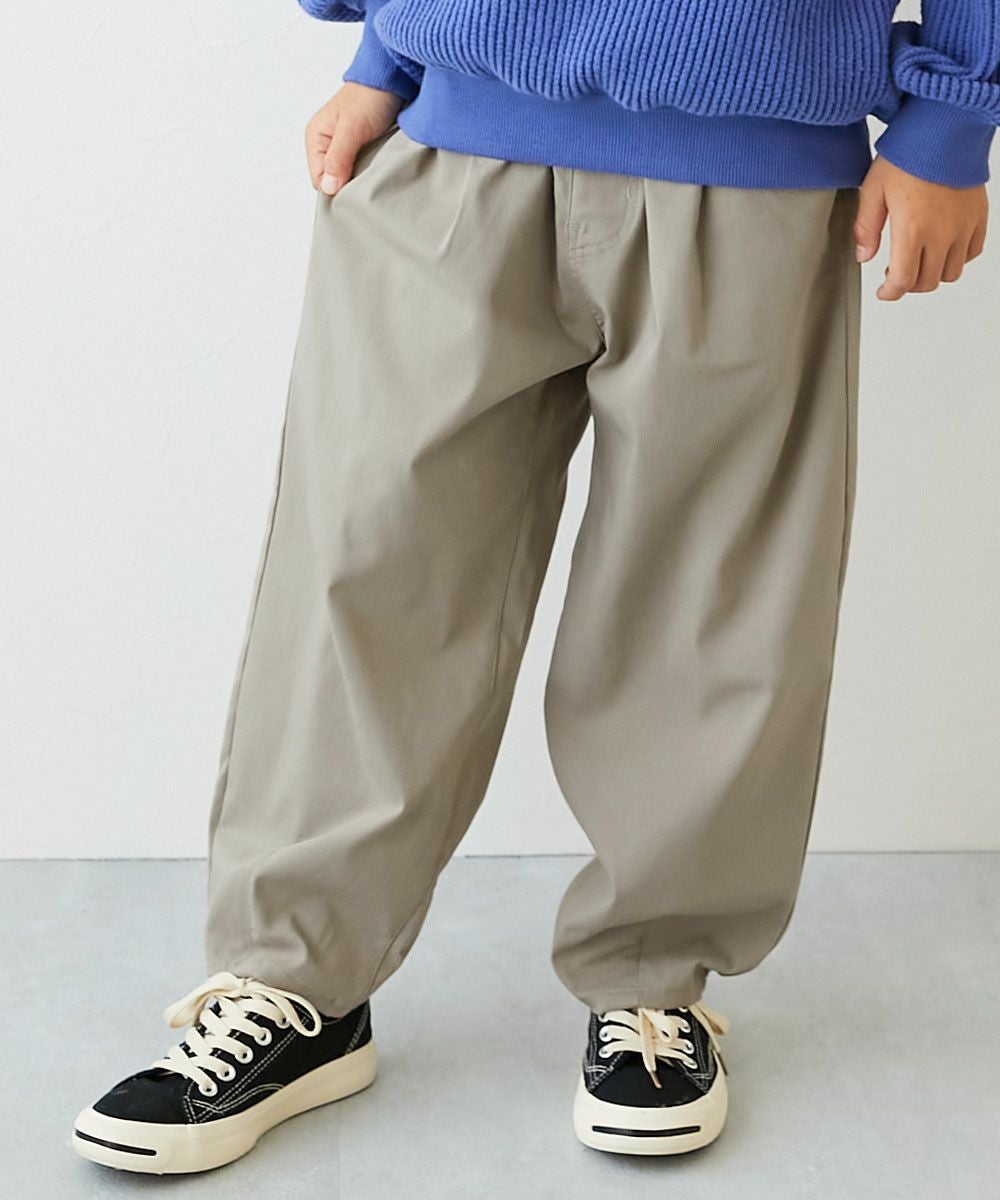 よくばりストレッチ ツイル ルーズタックパンツ | 子供服の通販