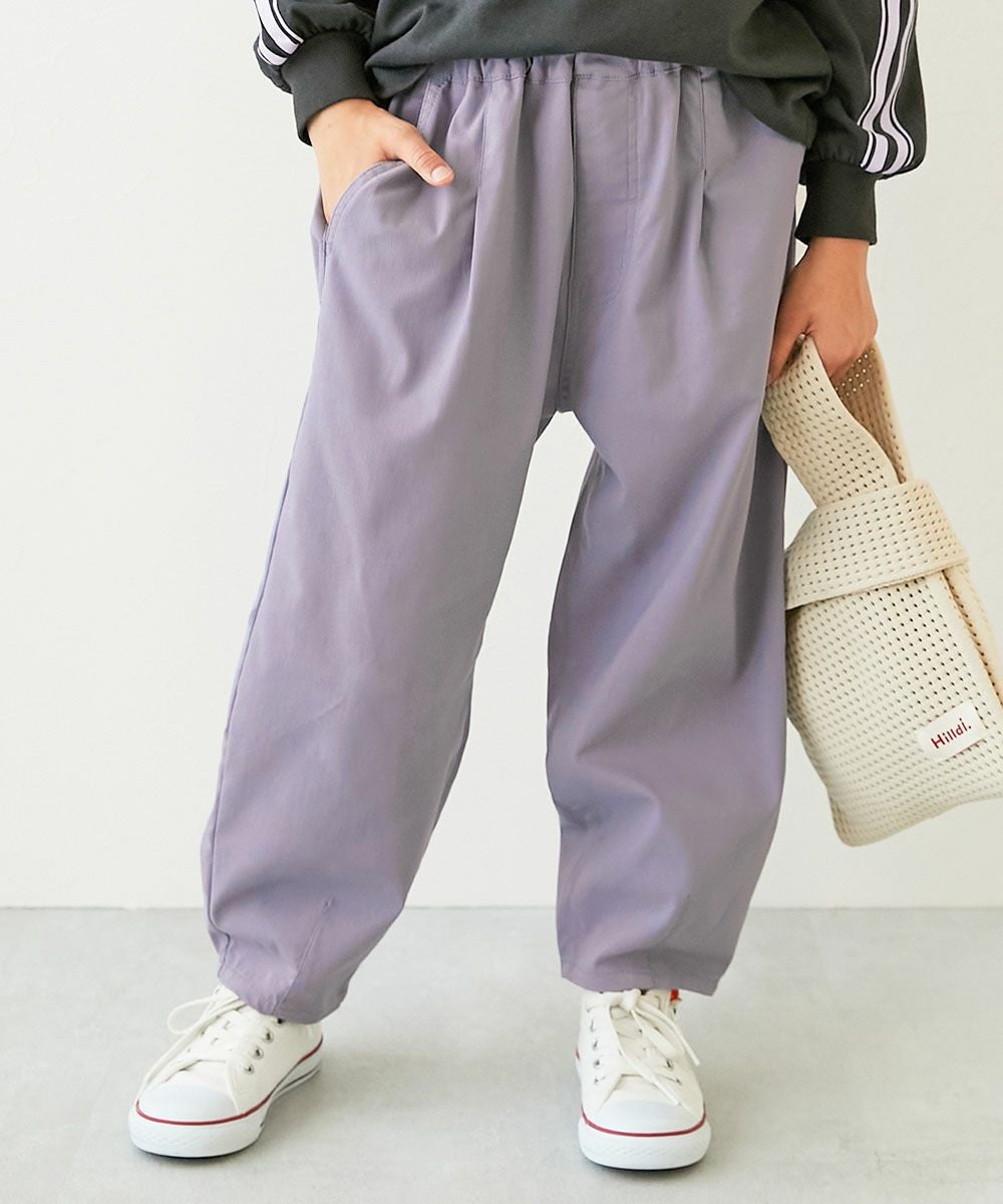 よくばりストレッチ ツイル ルーズタックパンツ | 子供服の通販