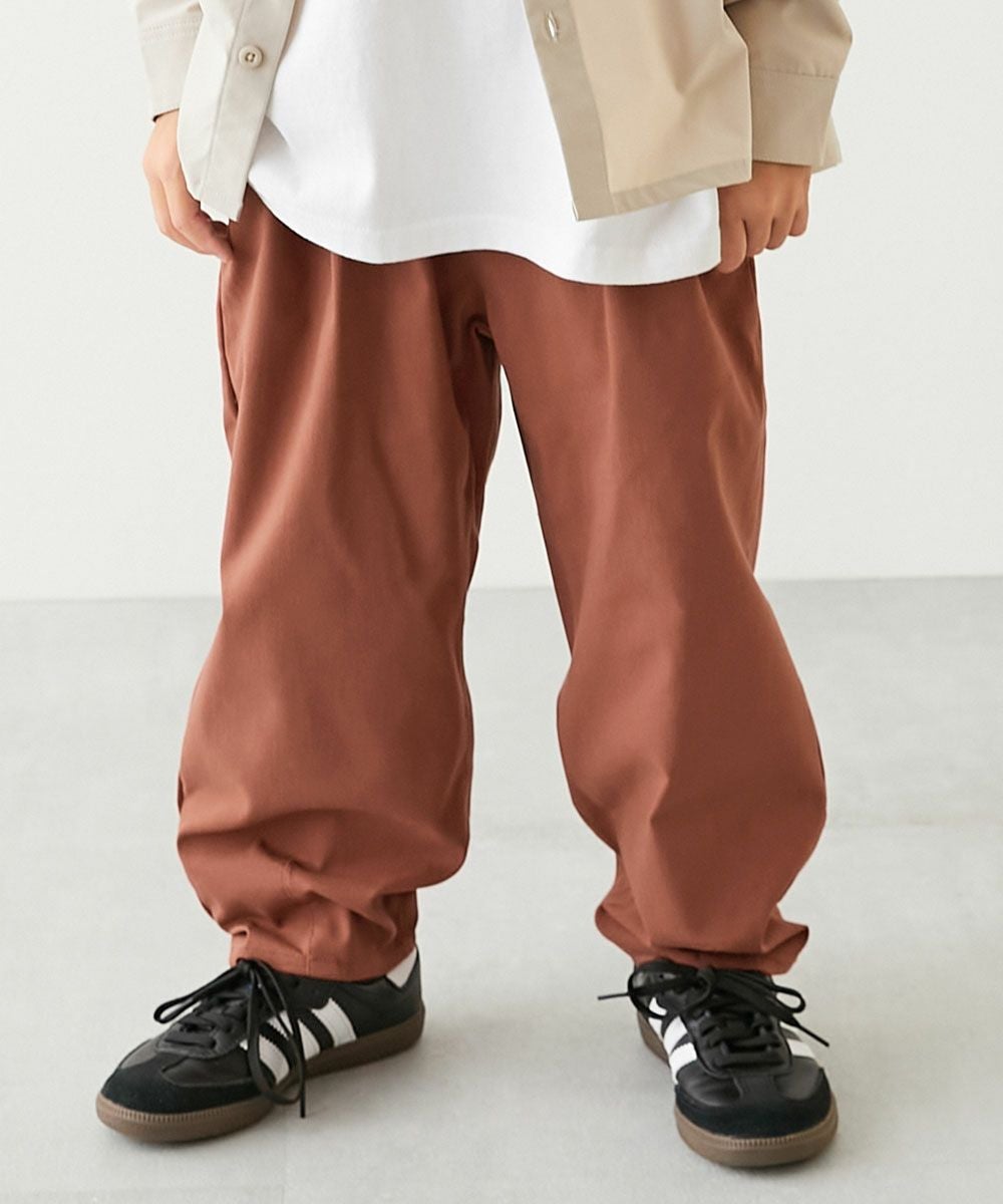 よくばりストレッチ ツイル ルーズタックパンツ | 子供服の通販