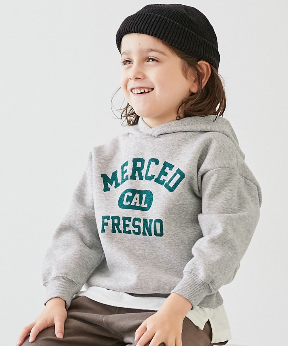 アウトレット SALE 10%OFF/返品不可】デビラボ プリント裏起毛プル