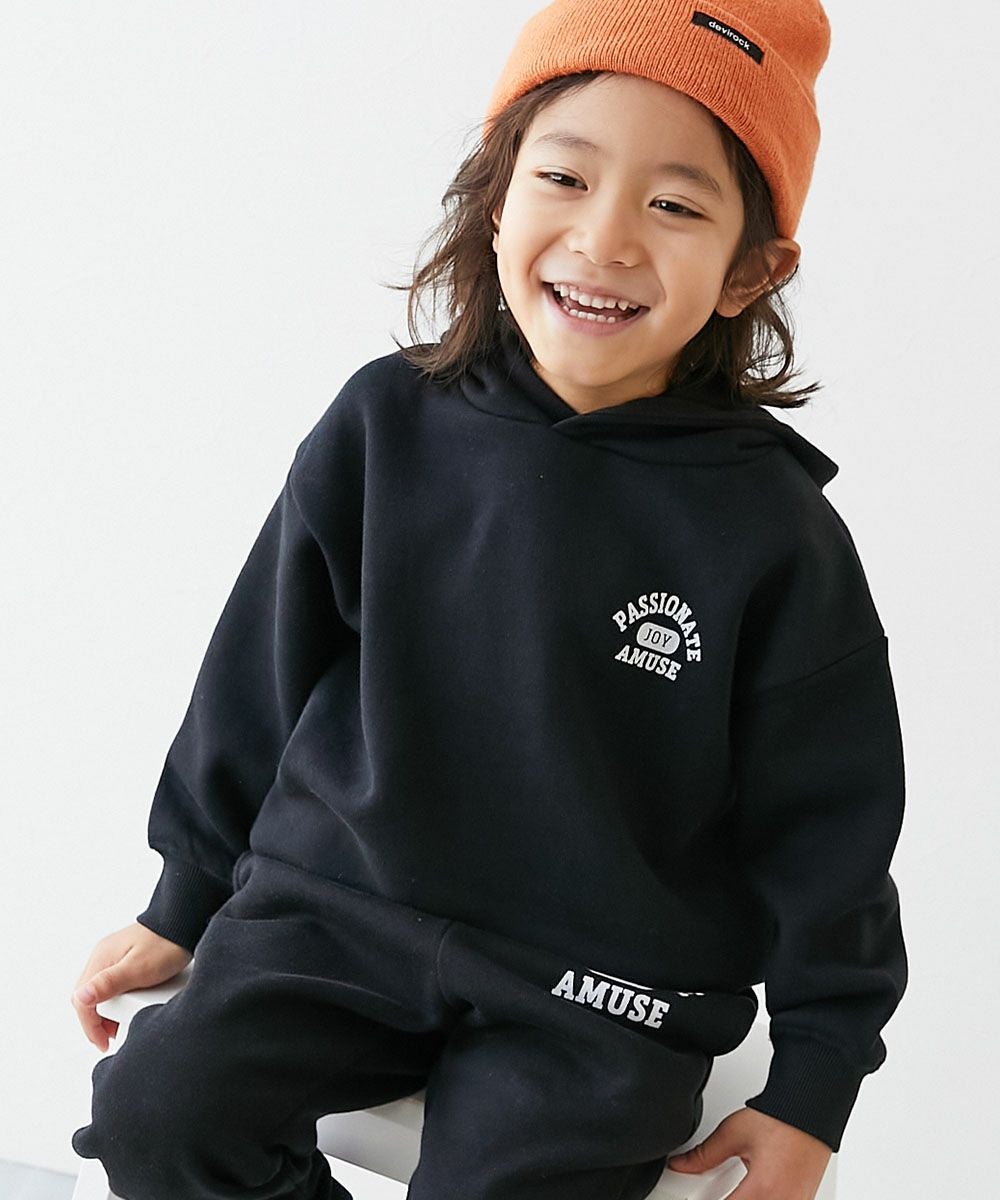 アウトレット SALE 10%OFF/返品不可】デビラボ プリント裏起毛プル