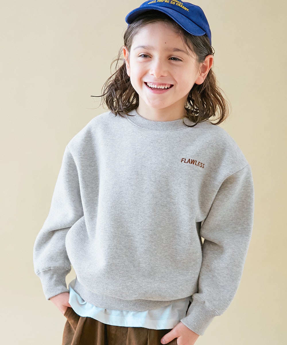 60s MUNICH ELEMENTARY スウェット トレーナー スフレスウェット ワンポイント刺繍 裏起毛 トレーナー | 子供服の通販