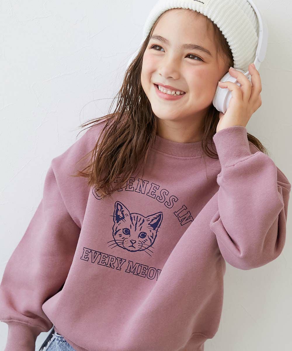 最大50%OFF】デビラボ×【アニマルカレッジ】 裏起毛 BIGシルエット