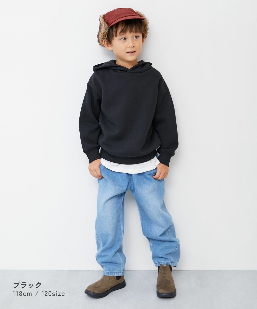 SALE 50%OFF】ビッグシルエット 裏起毛プルパーカー | 子供服の通販