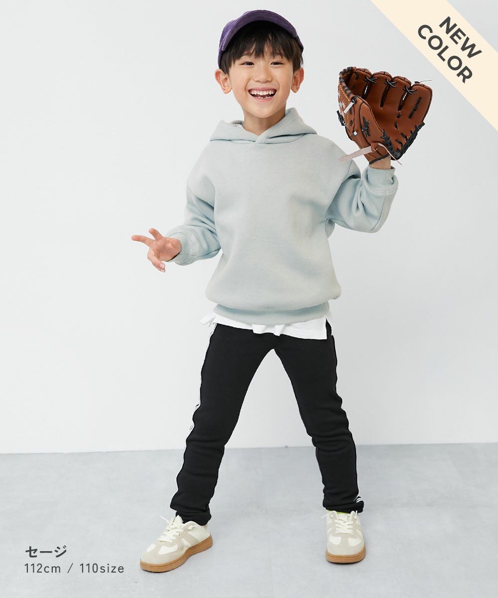 ビッグシルエット 裏起毛プルパーカー | 子供服の通販 デビロック公式