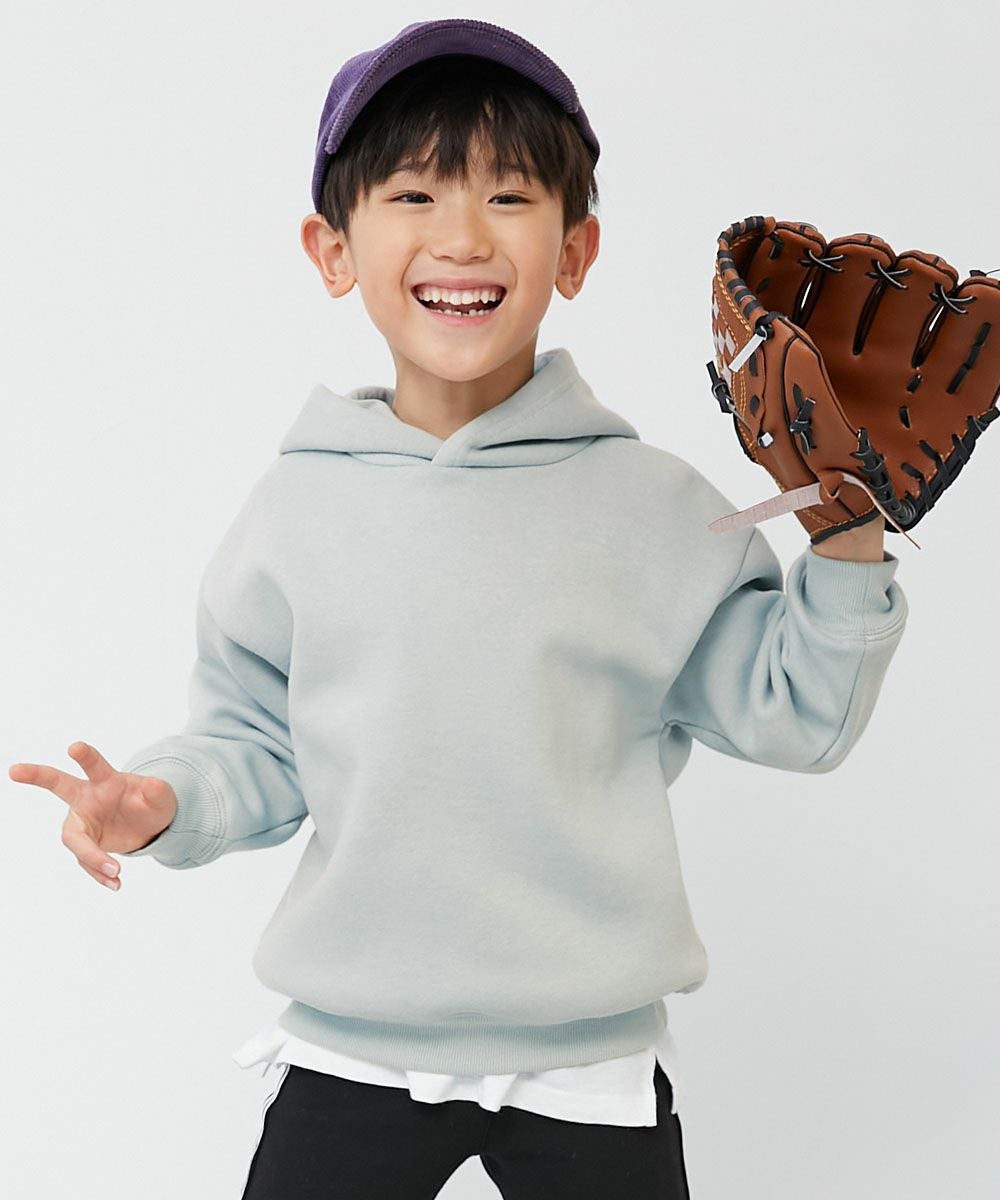 MOBB プルオーバー　Lサイズ SALE 50%OFF】ビッグシルエット 裏起毛プルパーカー | 子供服の通販