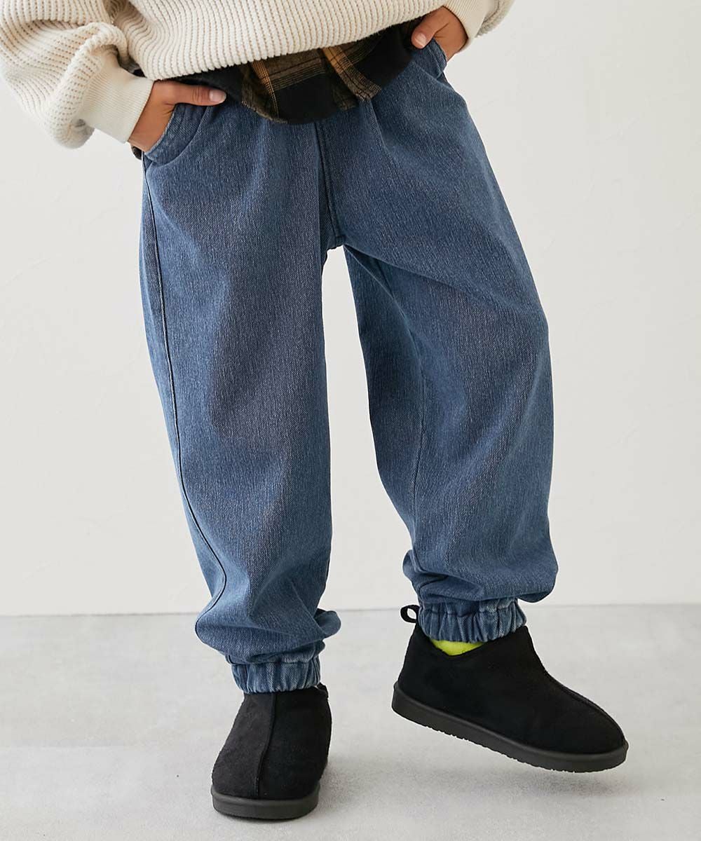 SPECIAL SALE 8%OFF】デニム風 裏起毛 ロングパンツ | 子供服の通販