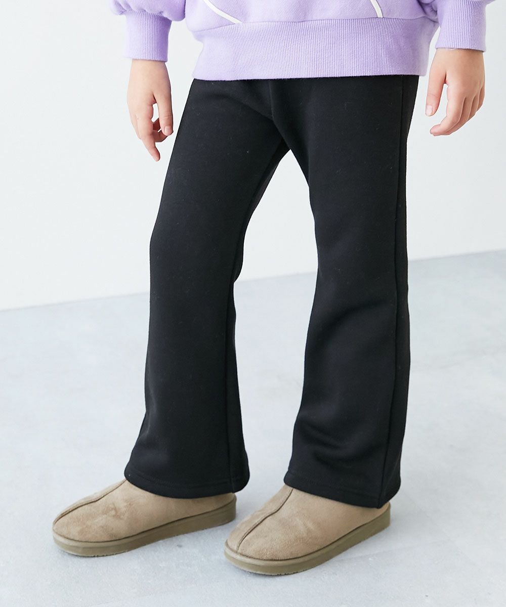 RICH WARM 裏シャギー えらべる無地&花柄 セミフレアパンツ | 子供服の