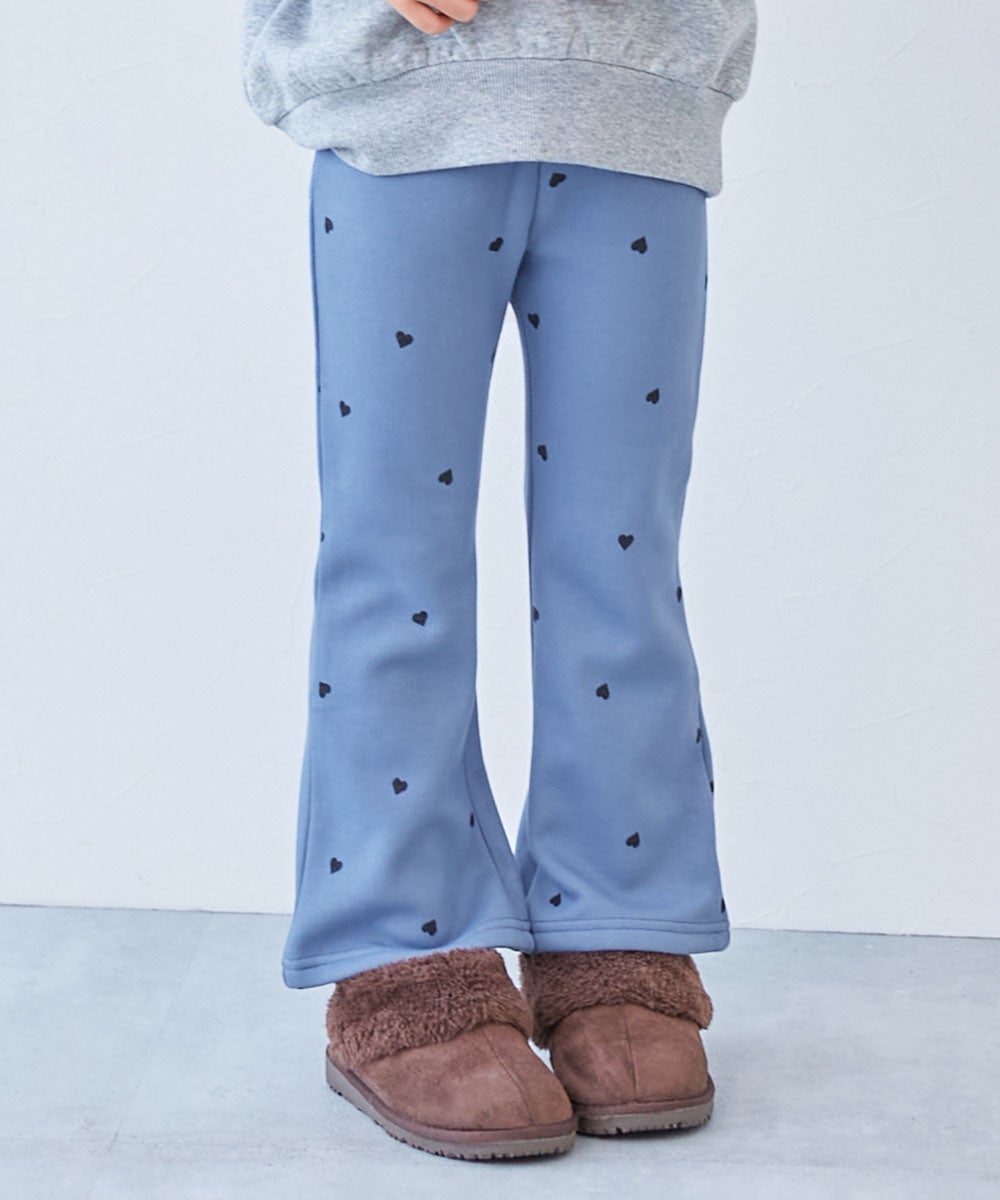 RICH WARM 裏シャギー えらべる無地&総柄 セミフレアパンツ | 子供服の