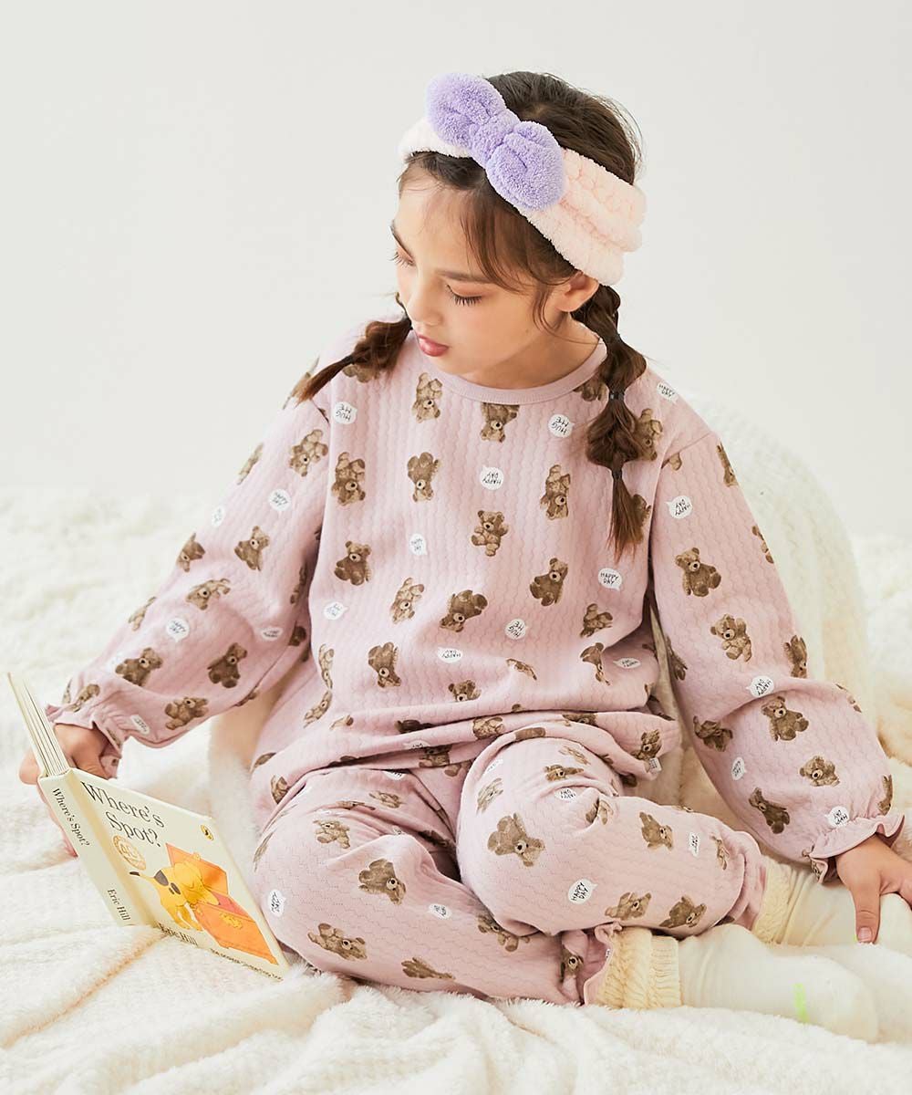 SALE 4%OFF】ガールズ やわらかキルト パジャマ | 子供服の通販