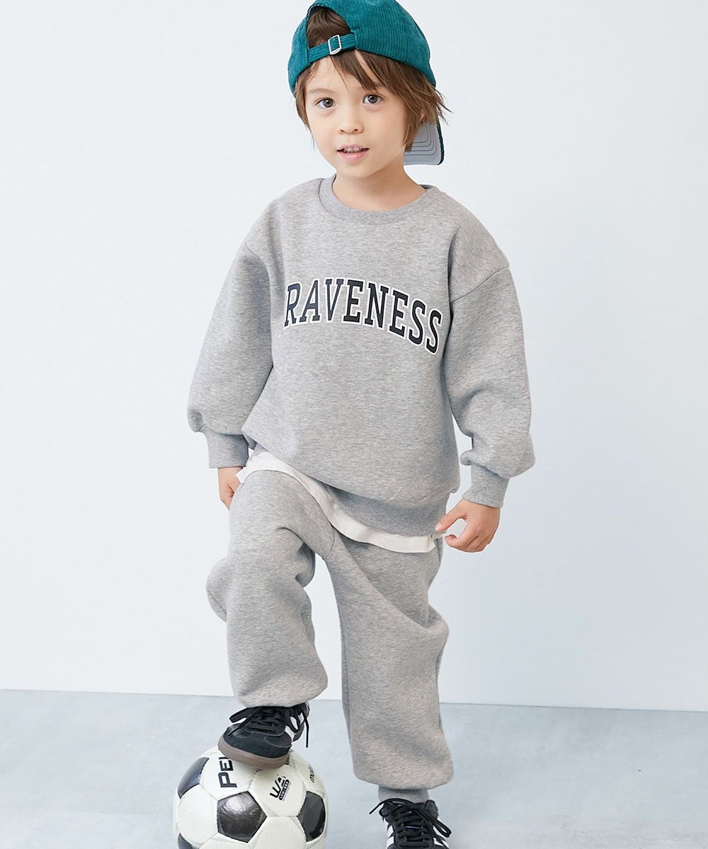 SALE 19%OFF】【普段着でもルームウェアでも】ぽかぽか裏起毛 カレッジ