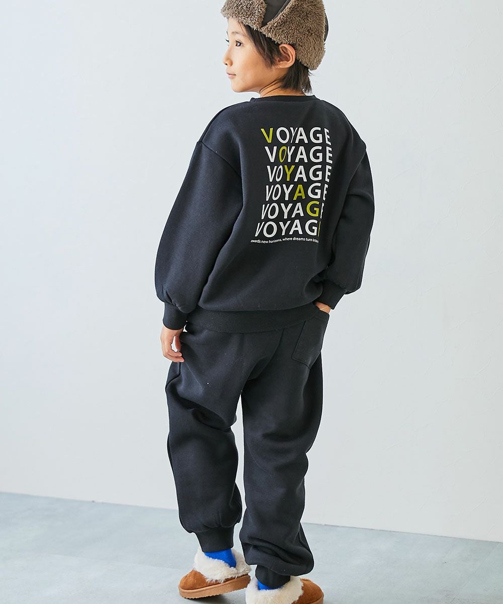 SALE 19%OFF】【普段着でもルームウェアでも】ぽかぽか裏起毛 カレッジ