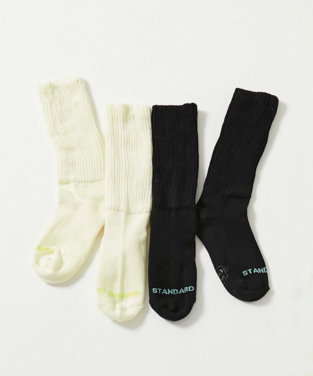 アウトレット SALE 18%OFF/返品不可】2足セット 履き口ゆったり