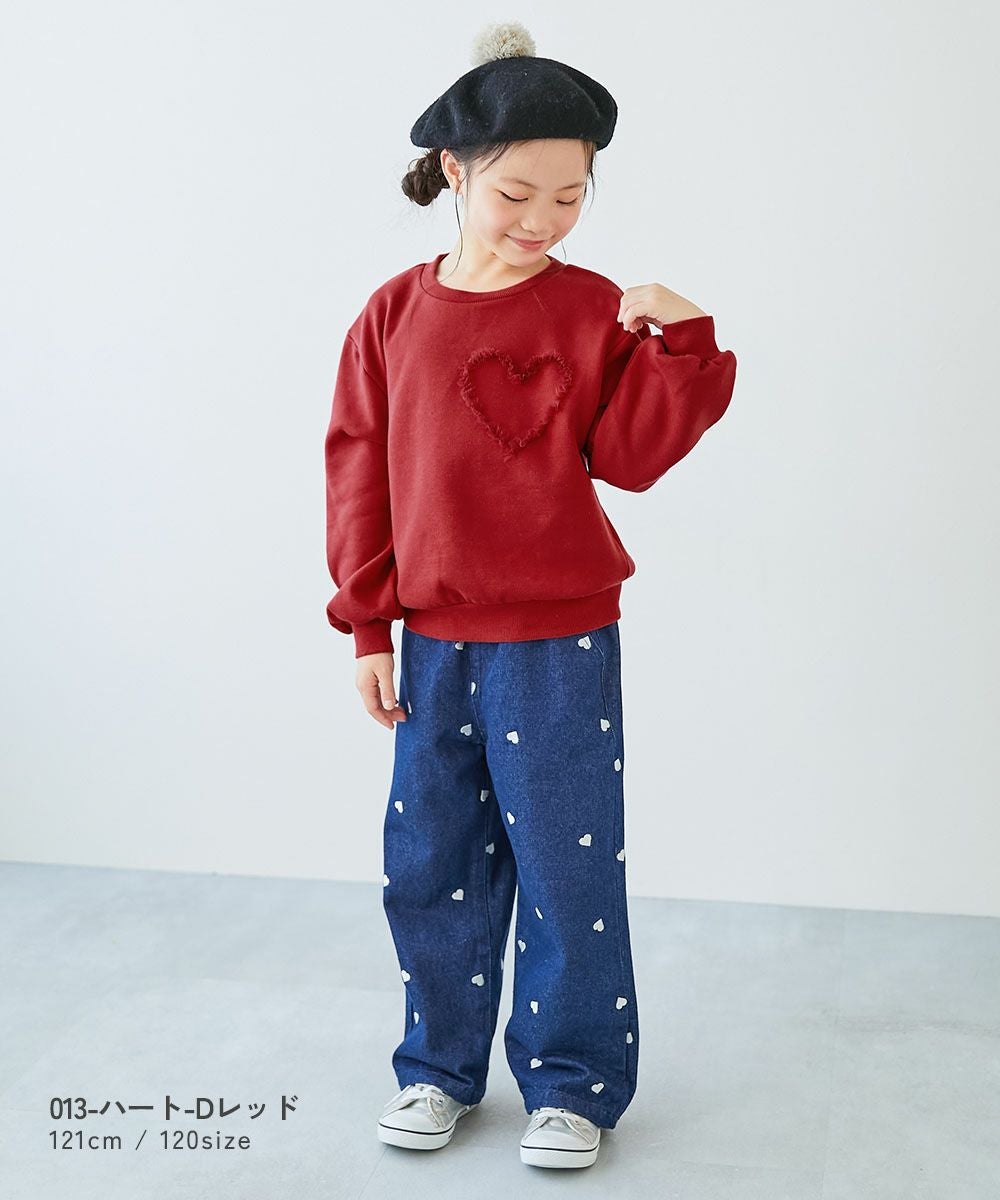 チュールモチーフ 裏起毛トレーナー | 子供服の通販 デビロック公式サイト