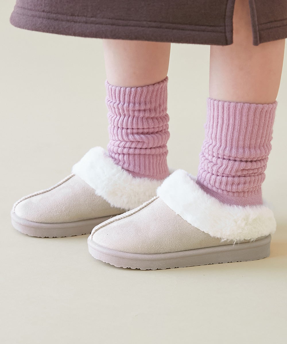 防水 ふわふわ ムートン スリッポン | 子供服の通販 デビロック公式サイト
