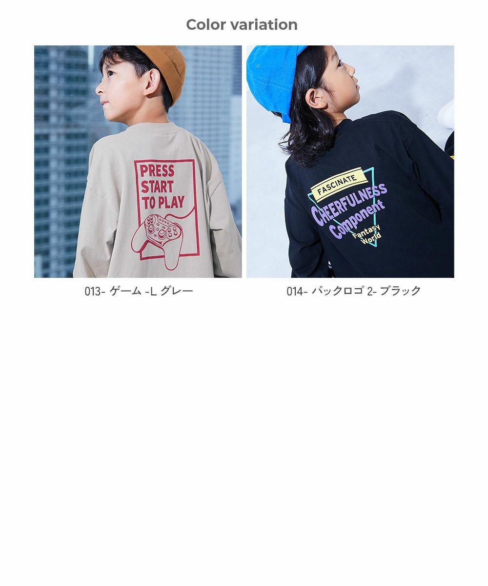 SPECIAL SALE 9%OFF】綿100％ デビラボ BIGシルエット プリント袖リブ