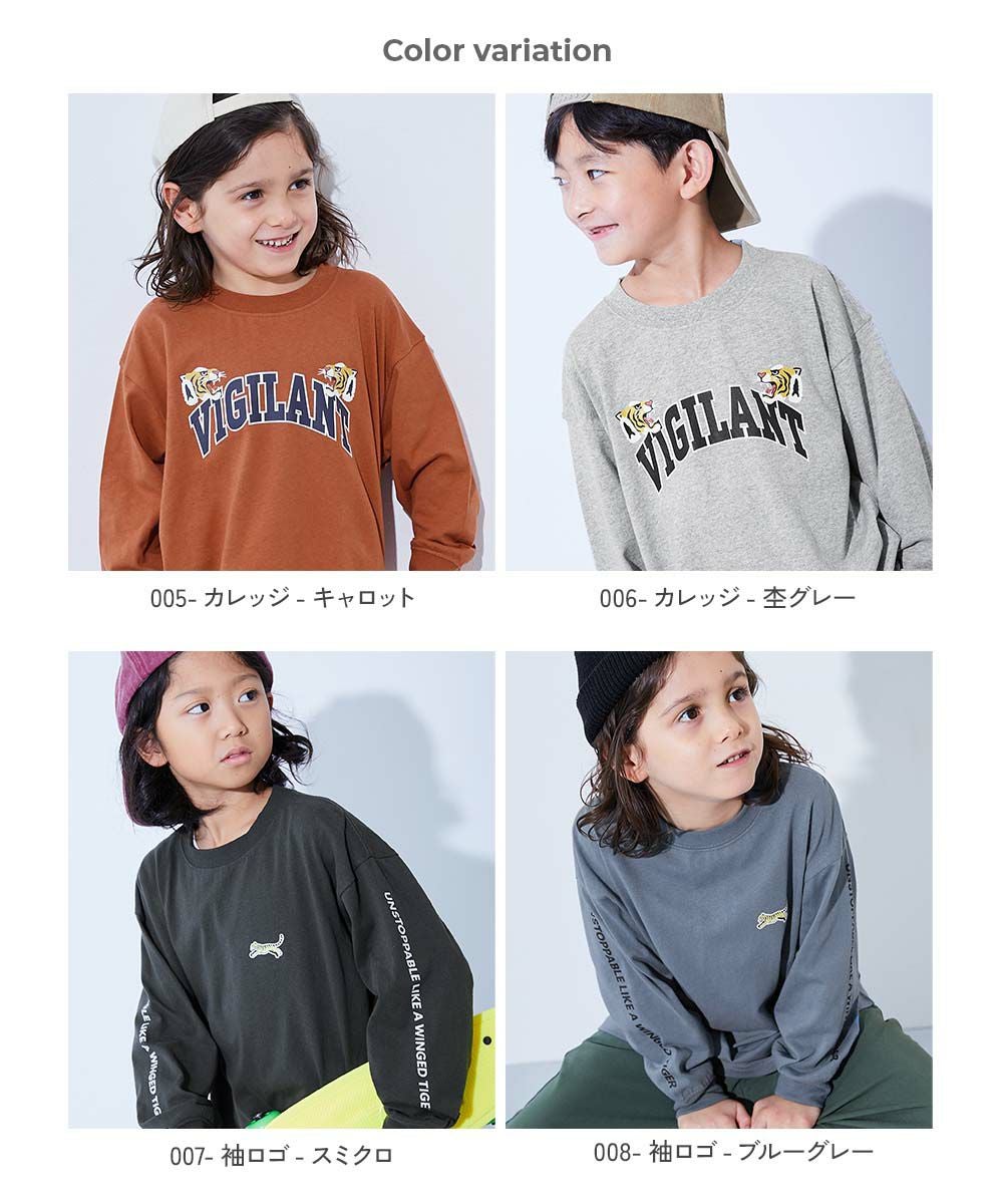 SPECIAL SALE 9%OFF】綿100% デビラボ BIGシルエット プリント袖リブ