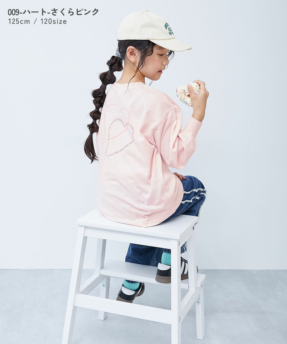 SPECIAL SALE 9%OFF】綿100％ デビラボ ガールズ BIGシルエット
