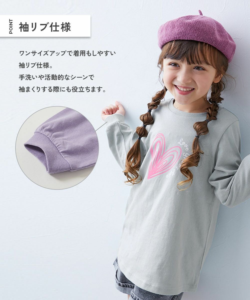 綿100% デビラボプリント 長袖チュニック | 子供服の通販 デビロック